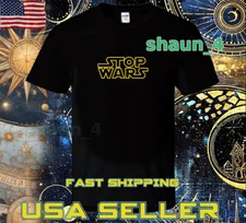 NEW SHIRT STOP WARS BLACK LOGO UNISEX T-SHIRT FUNNY SIZE S TO 5XL