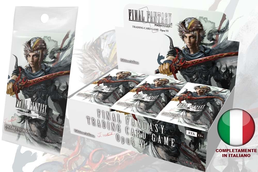 Final Fantasy Card Game Opus VI Boosters Box ITA 36 bustine Square-Enix Card Gam