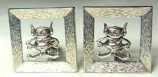 Vtg. 1970s American Motors Corp.amc Co. Dealer Employee Am Gremlin Cuff Links Vtg. 1970s American Motors Corp.amc Co. Dealer Employee Am Gremlin Cuff Links
