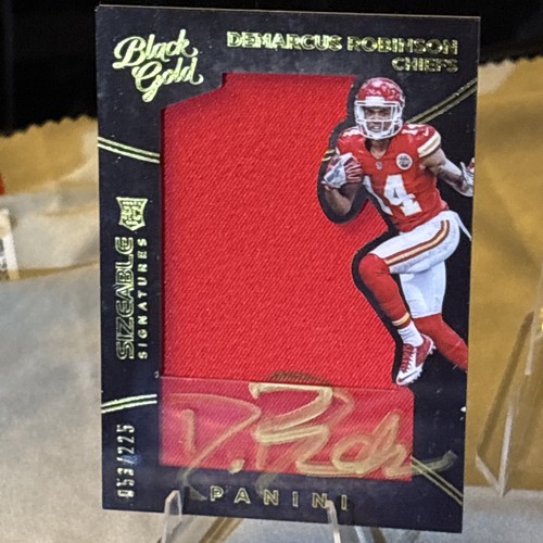 2016 Black Gold - Sizeable Signatures RC Jersey #118 Demarcus Robinson 053/225 - Bild 1 von 9