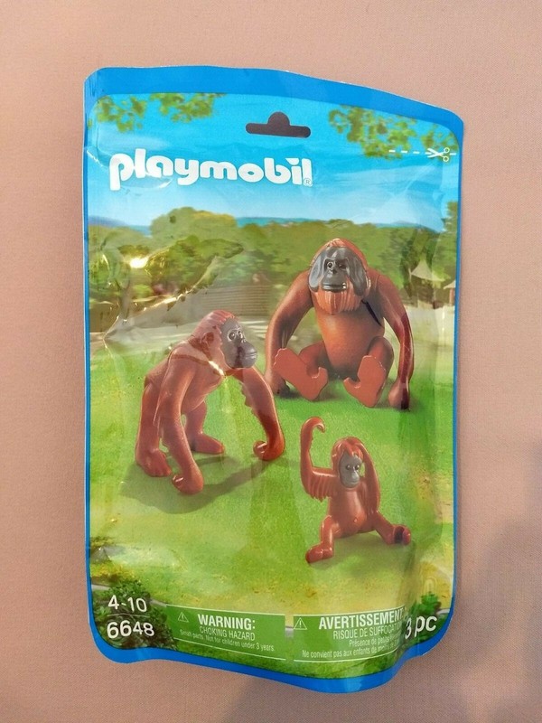 playmobil orangutan family