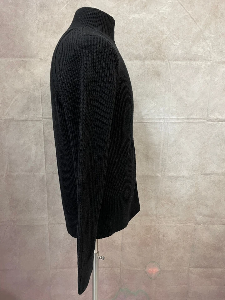 Jaqueta Reigning Champ peso pesado Merino Vinnie Track preta tamanho P - Imagem 4 de 4