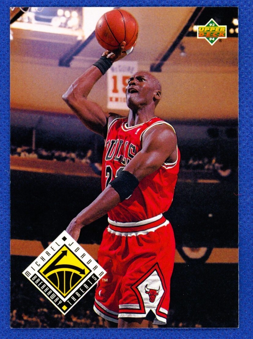 1993-94 Upper Deck Michael Jordan Breakaway Threats #438 Bulls Combine Shipping