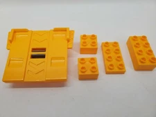 Mega Bloks "Yellow Ramp" - REPLACEMENT PART- Blaze Axle City Garage Building Set