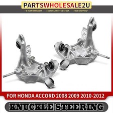 2x Rear Left & Right Steering Knuckle for Hon...