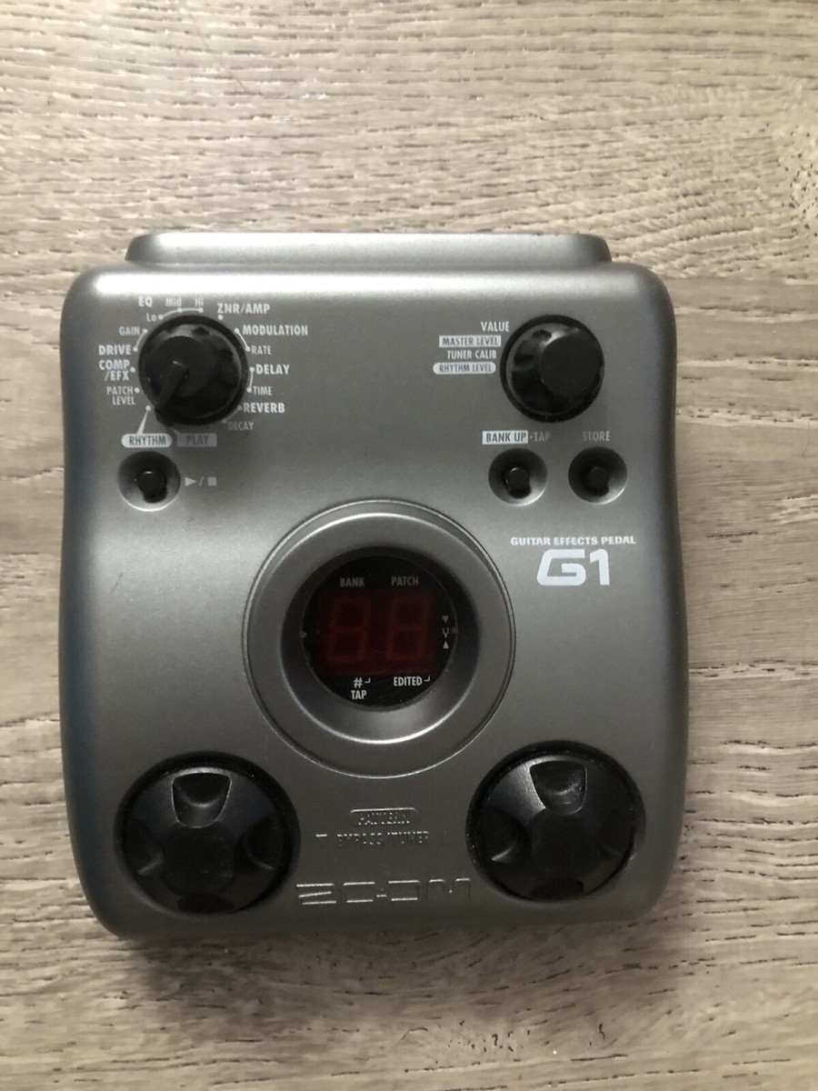Zoom Guitar Pedal G1n EXT Multi-Effects 884354008468| eBay