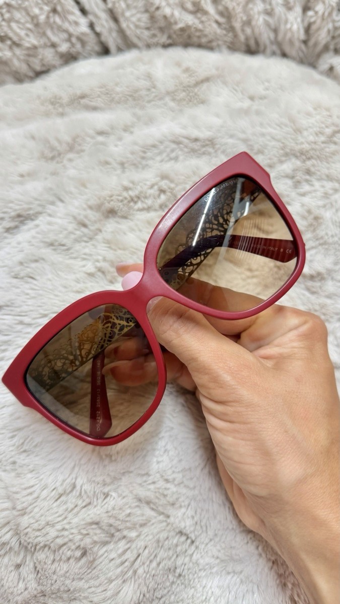 Dolce & Gabbana Authentic Women Sunglasses Red DG 4212 2583 