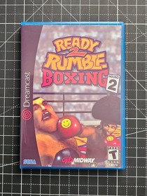Dreamcast Ready 2 Rumble Boxing Round 2 Custom Case NO Game or Manual