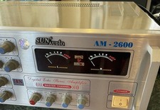 Sun Audio AM 2600 Mixer Power Amplifier /Karaoke Mint Condition