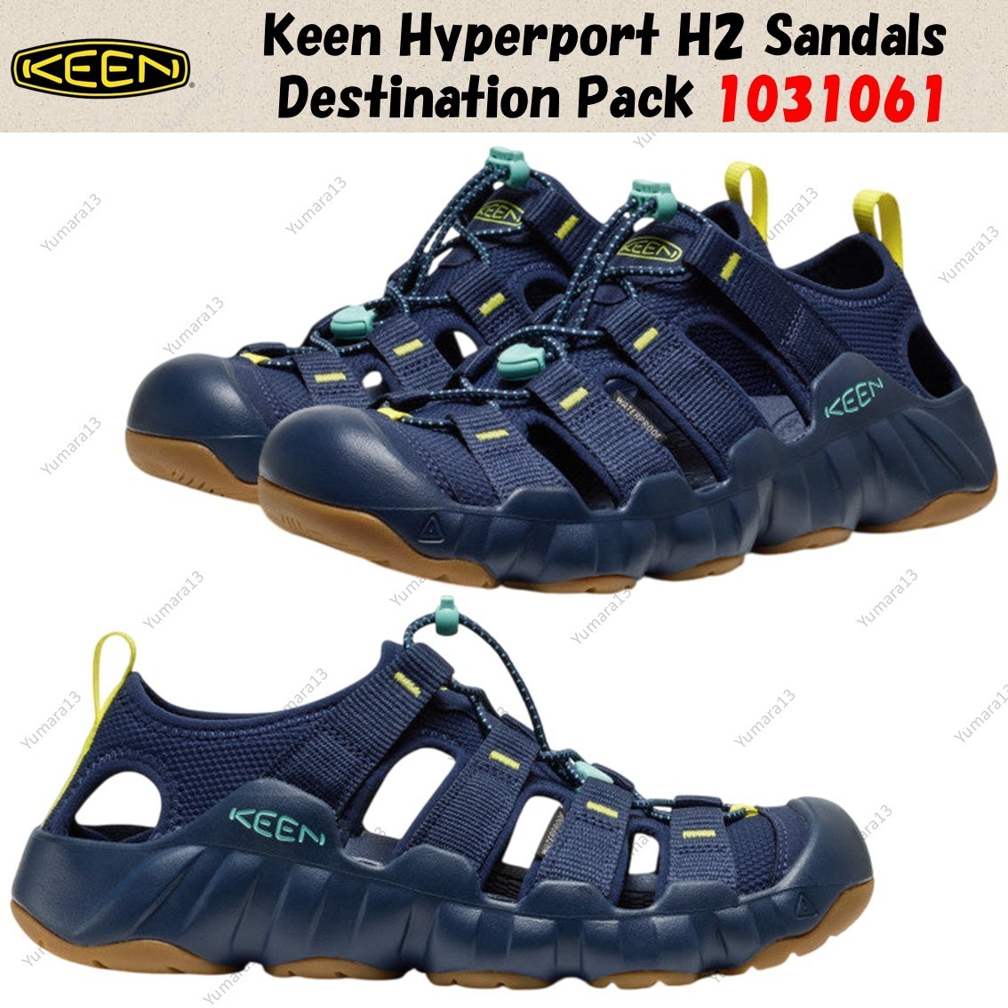 Sandali Keen Hyperport H2 Destination Pack 1031061 taglia uomo