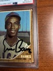 Ernie Banks Signed 1962 Topps #25 Baseball Card PSA/DNA Auto PSA 10 — photo 3