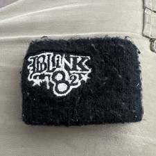 Blink 182 Vintage Sweat Arm Band Black 2003 Wrist
