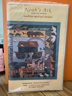 Noah's Ark Under the Rainbow Quilting Patterns The Critter Pattern Works