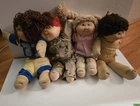 Lot Of 4 Vintage 1978 & 1982 Cabbage Patch Dolls