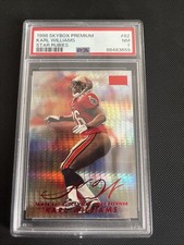 1998 KARL WILLIAMS Skybox Premium Star Rubies #82 #/50 PSA 7