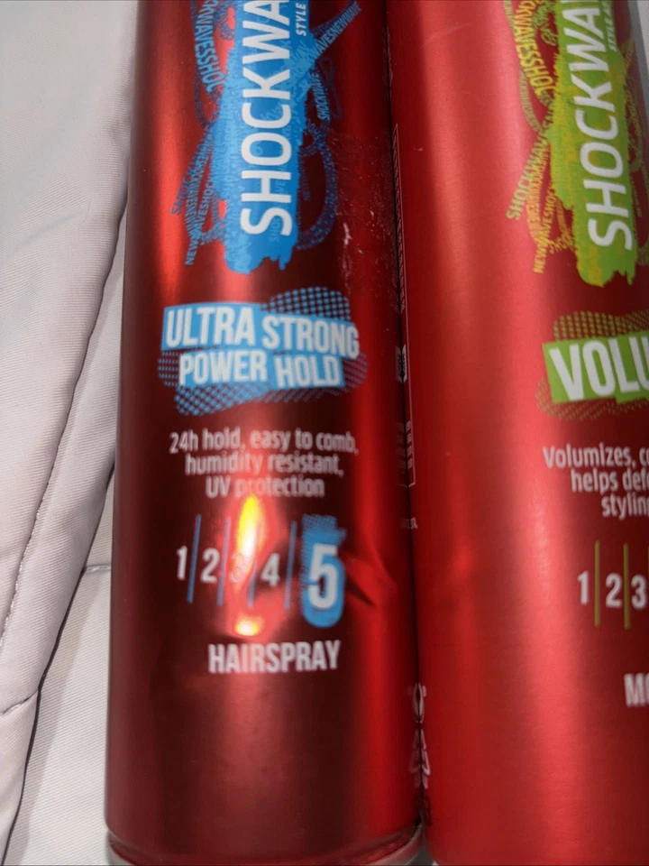 Mousse de peinado Wella Shockwaves volumen/aerosol para cabello ultra fuerte #5 Foto 3 de 4