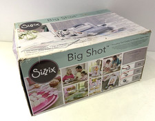 Boxed New Sizzix Big Shot Die Cut MACHINE Manual Embossing ToolStarter Kit BQ29