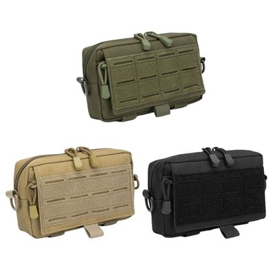 Organized Admin Pouch Feature Elastic Band And Quick Open Zippers