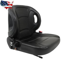 New For Toyota Forklift Seat With Seatbelt Switch Adjustable Back Universal