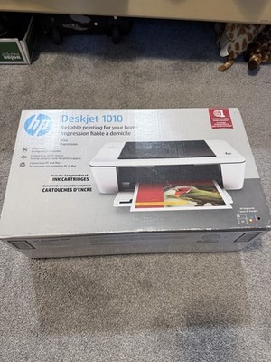 HP DeskJet 1010 Color Inkjet Standard Printer,   (NO POWER CABLES), CX015A