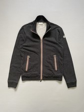 Moncler Maglia Cardigan Felpa Full Zip Sbiadito Uomo Taglia XL Vestibilità L Grigio