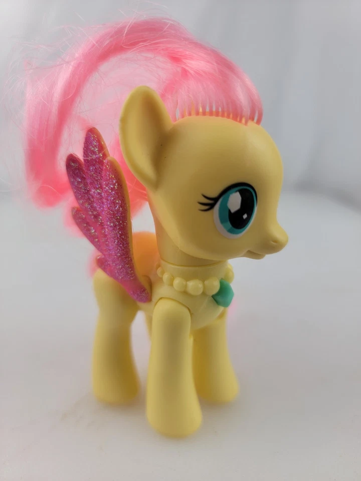 3" My Little Pony G4 Flutter Shy Crystal Princess Celebration - Image 4 of 4