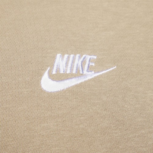 Nike Men's Beige Club Fleece Pullover Hoodie Size XXL - Picture 3 of 6
