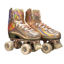 Impala Women's Quad Roller Skates Marawa Rose Gold - Women's Size 9