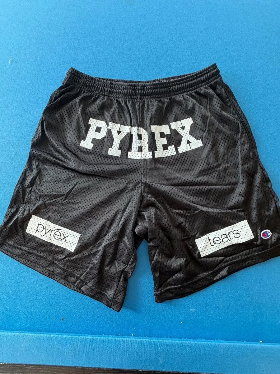 中古 黒 M WIND AND SEA × Champion SHORTS Champion S162 Long Mesh