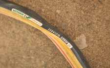 Vintage NOS NUOVO singolo italiano Vittoria Corsa CX 24" tubolare cucito pneumatici gomma