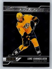 2023-24 O-Pee-Chee Platinum #SS-7 Luke Evangelista Sweet Selections Predators