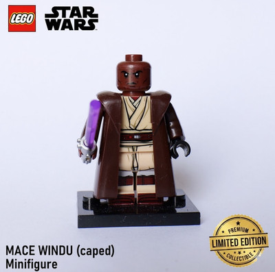 Lego Star Wars Mace Windu Minifigur Jedi Master High Council Geonosis Battle