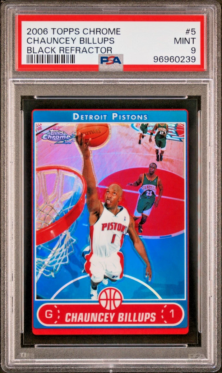 Chauncey Billups Basketball Sports Trading Cards & Accessories