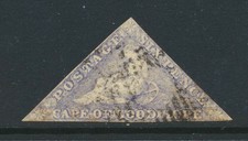 Cape of Good Hope 1855 6d pale rose-lilac SG7 used Cat £350