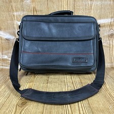 Targus Black Laptop Briefcase Messenger Bag Padded Laptop Case Shoulder Strap