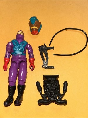 HASBRO GI JOE ARAH 1988 SERIES 7 COBRA TOXO-VIPER 3.75 ACTION FIGURE COMPLETE HD