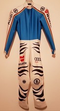Bogner DSV Rennanzug Slalom gepolstert Gr. XL Skirennanzug 15/16 Linus Strasser