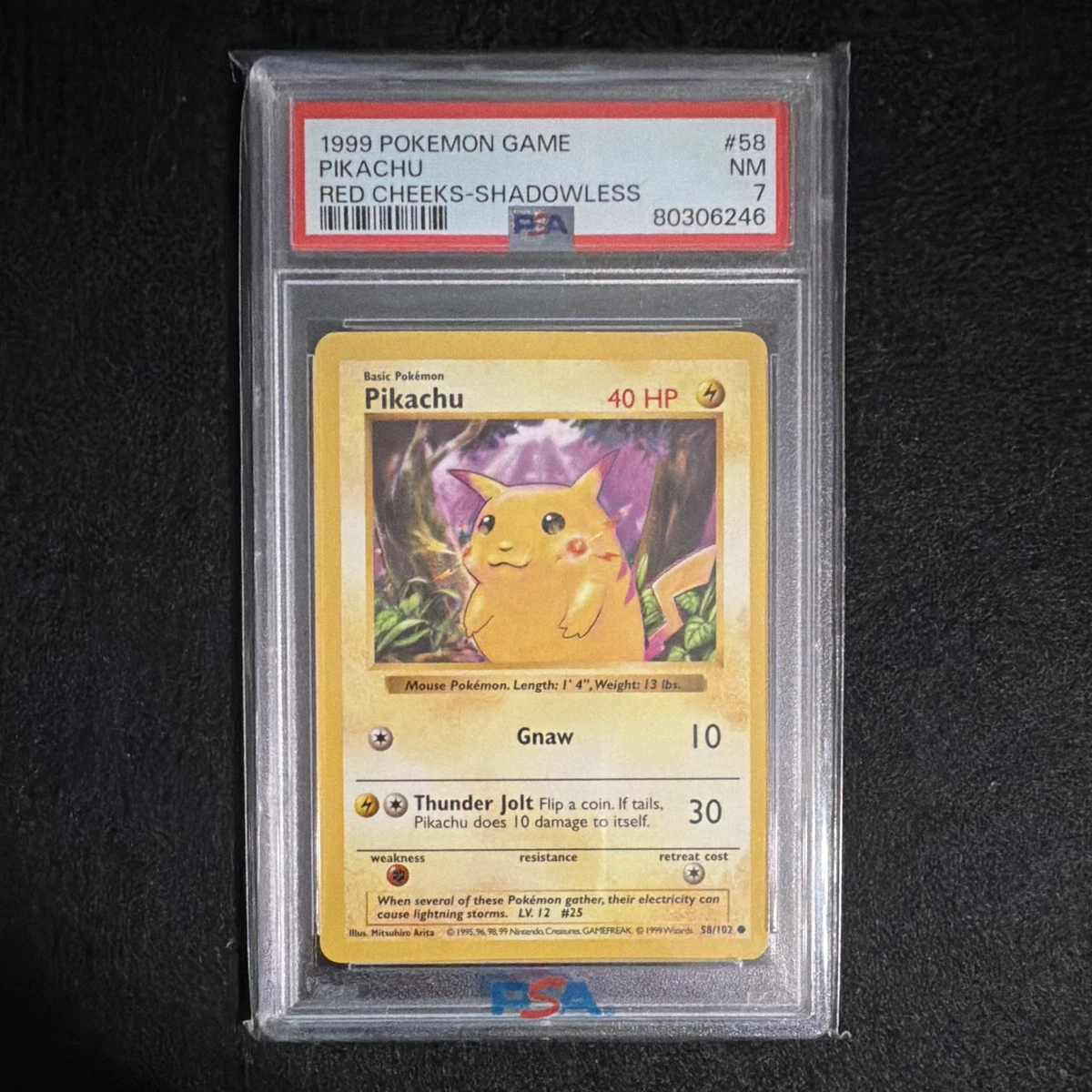 Pikachu Pokémon TCG Professional Sports Authenticator (PSA) Grade