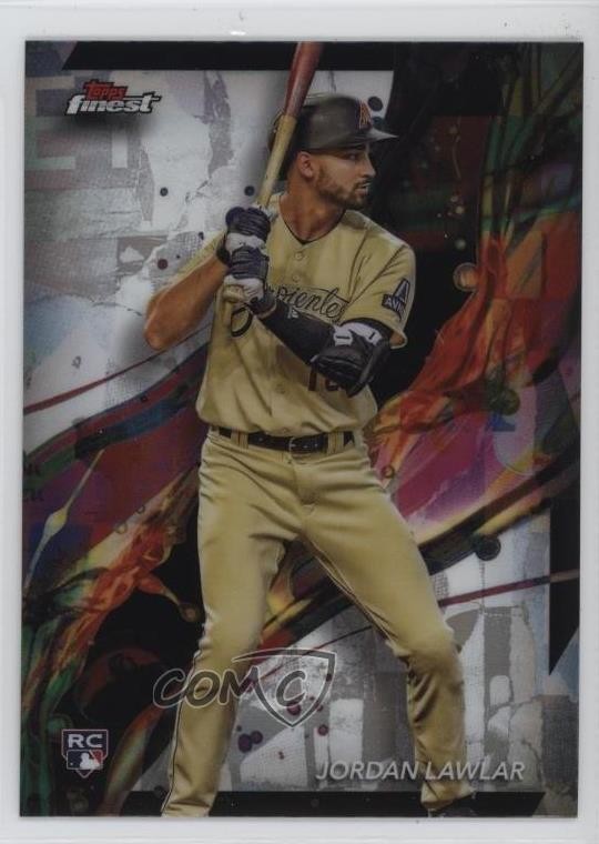 2024 Topps Finest Common Refractor Jordan Lawlar #95 Rookie RC 19n6