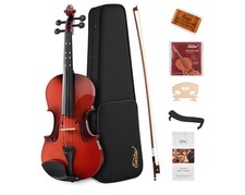 Eastar Violin 4/4 Full Size for Adults, Violin Set With Case - * B5