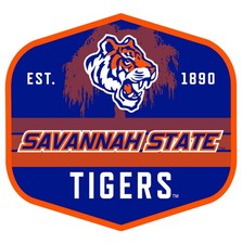 Savannah State University Scenic Background Offic. Lic. Sticker/Magnet