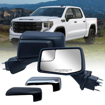 Longling Replacement Driver Left Side Door Mirror GMC Sierra 1500 2019-2025