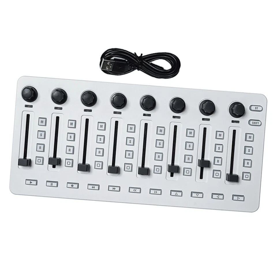 Kabelloser MIDI-Controller Leichtes, Benutzerfreundliches MIDI-Mischpult Mit 8 - Bild 4 von 4