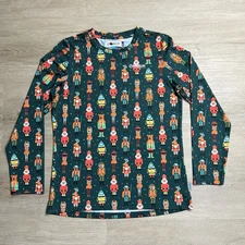 Magellan Fish Gear Cooling Shirt Holiday Nutcracker Kids Youth Size Large NWOT