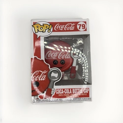 Funko POP! Ad Icons Coca-Cola Bottle Cap #79 Vinyl Figure DAMAGED BOX SEE PICS