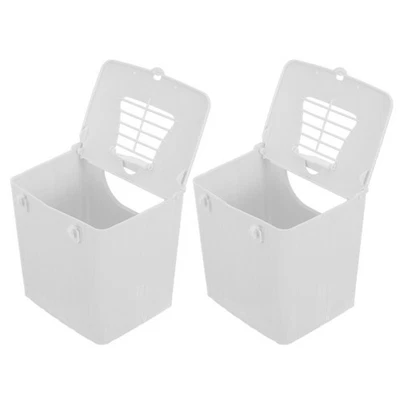 2 Pcs Nid D'œufs À Couver Boîte D'élevage D'oiseaux Boîtes De Perruches - Photo 1/4