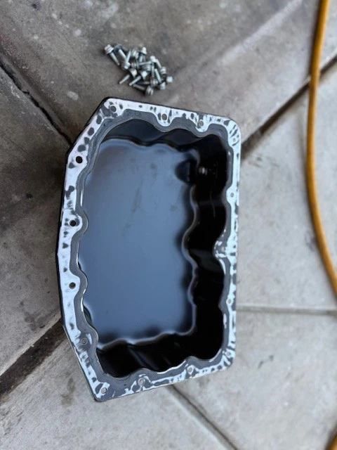 Ford F250 F350 2011-2023 cárter de aceite inferior de 6,7 L OEM Foto 2 de 3