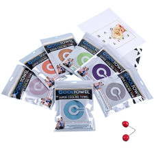 2X Instant Super Cooling Towel Gym Sports Sweat Absorbent Random Colours Sent