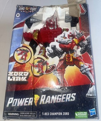 Power Rangers Dino Fury Combining Zord Link - T-Rex Champion