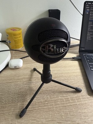 Blue Microphones Snowball iCE für PC und Mac USB Mikrofon Schwarz